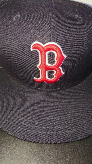 Boston Red Sox Era Major League Baseball Snapback Vintage 100 Wool Hat