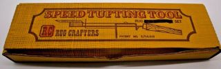 Vintage Rc Rug Crafters Speed Tufting Tool