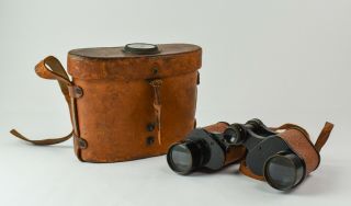 Vintage Bausch & Lomb 6x30 Us Army Signal Corps Binoculars - Lh1