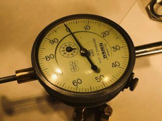 Vintage Federal Dial Indicator No.  D81s With Round Magnet Attached In4016
