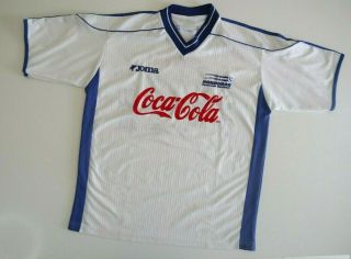 Honduras 2000/01 National Joma Signed Football Shirt L Vintage Soccer Jersey
