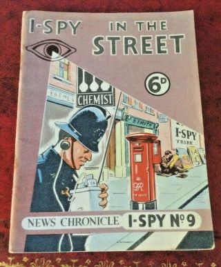 Vintage I - Spy In The Street No.  9 Not Defaced/complete/excellent