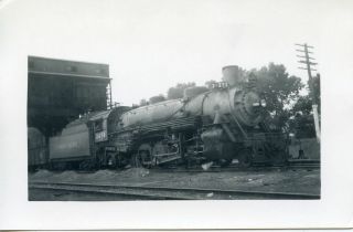 V514 Rp 1945 Union Pacific Railroad Engine 2498 Topeka Ks