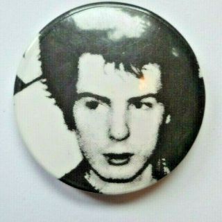 The Sex Pistols Sid Vicious Vintage 1970s Punk Rock Badge