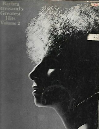 H - Vintage 1979 Barbra Streisand - Greatest Hits Volume 2 Songbook Sheet Music