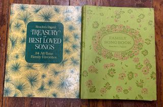 Readers Digest Family Songbook - 1969 Treasury Of Best Loved Songs - 1972 Vintage