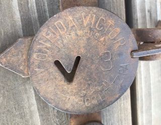 Vintage Victor 3N Trap US Stamped Jaw Property of The United States Newhouse 2