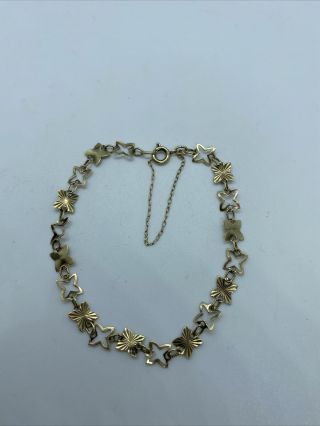 Vintage 9ct Gold Bracelet - Hallmarked London 1973
