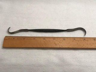 Vintage 8 " Carbon Steel Clay Wax Plaster Hooked Modeling Tool No.  82 Austria