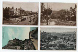4 Vintage Postcards - Llandudno Wales - (all Scanned)