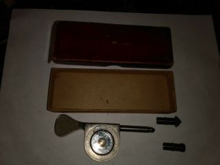 Vintage Starrett Speed Indicator No.  104 With Tips