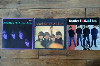 Vintage Beatles 1964,  1965,  1966 Usa Ltd Tour Program Book John,  Paul,  George,  Ringo
