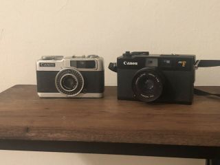 Vintage Canon 35mm Film Cameras Canon A35 F Canon Demi Ee28