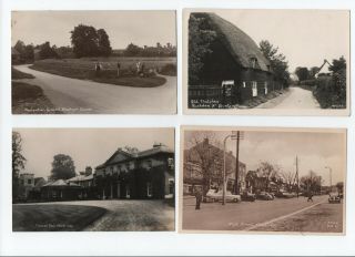 8 Vintage Postcards Hertfordshire - 2 - (all Scanned)