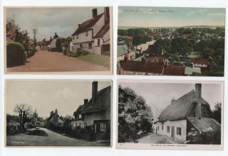 8 Vintage Postcards Hertfordshire - 1 - (all Scanned)