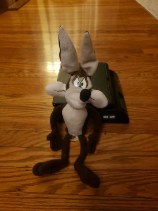Vintage 21 " Wile E Coyote Looney Tunes Plush 1994 Applause Road Runner Character