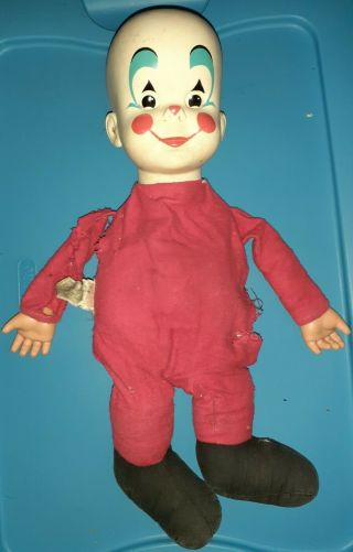 Vintage & Rare 1965 Mattel Patootie Clown Doll Needs Tlc
