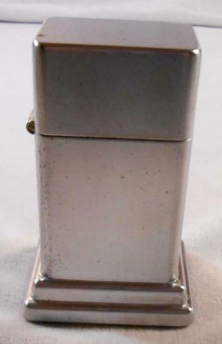 Vintage Zippo Barcroft Table Lighter - Patent Pending Pat 2517191
