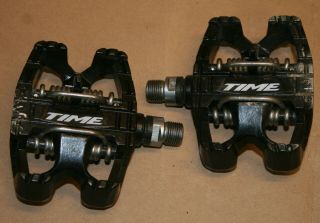 Time Dual Sided Clipless Pedals With Platform 9/16 " Vintage