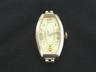 Vintage Sapho 9ct Gold Ladies Classic Dress Watch 2.  55 Grams