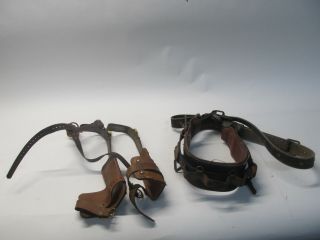 Vintage Leather Tree Climbing Harness