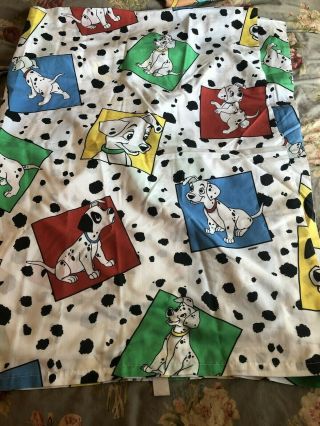 Vintage 101 Dalmations Twin Flat & Fitted Sheet Bibb Company 2
