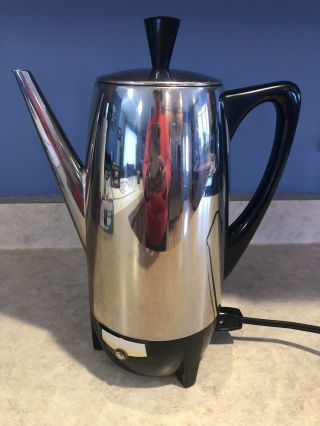 Vintage Farberware Superfast 12 Cup Automatic Electric Coffee Percolator 122
