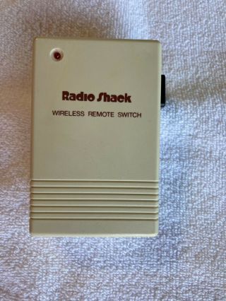 Radio Shack 61 - 2667 A Wireless Remote Switch,  Code A
