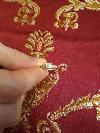 Vintage 14k Yellow Gold Ring With Tiny Diamonds