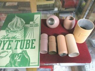 Vintage Dye Tubes,  Palmos,  Hank Balls & Dye Tube Rice 