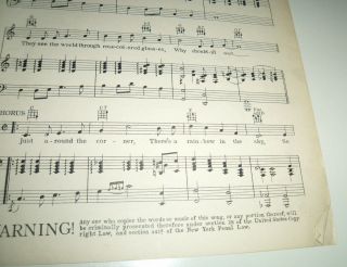 IRVING BERLIN 1932 vintage sheet music 