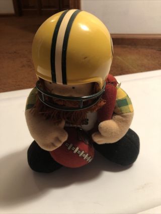 Vintage 1983 Green Bay Packers Nfl Huddles Plush Mascot Collectible 8