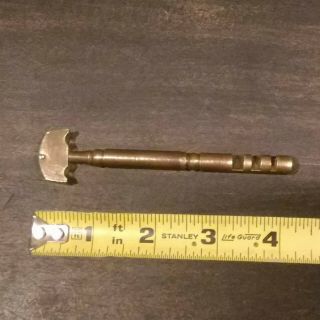 Vintage Two Piece Brass Glass Cutter Tool Made In France