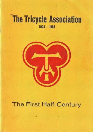 Tricycle Association History 1928 - 1983 Ex H R Morris Trike