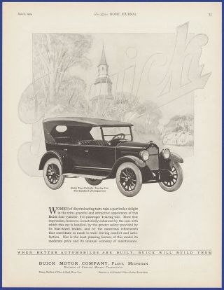 Vintage 1924 Buick Four Cylinder Touring Motor Car Automobile 20 
