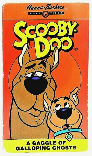 Scooby - Doo A Gaggle Of Galloping Ghost Vintage Unique Cover [ Vhs ]