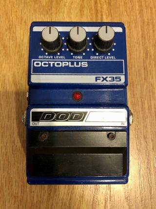Vintage Dod Fx35 Octoplus Octave Effects Pedal