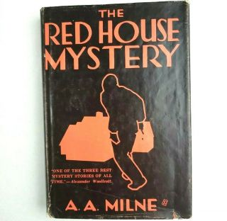 Vintage Book The Red House Mystery A A Milne 22nd Printing 1965 Hardcover