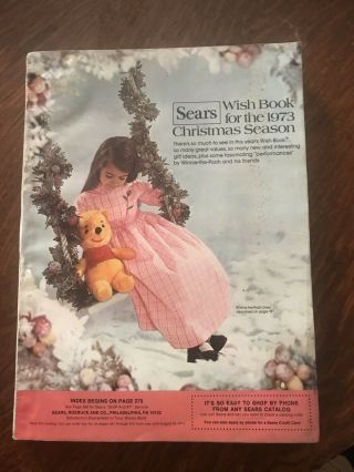 Vintage 1973 Sears Christmas Wish Book