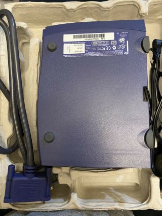 Vintage iomega 250MB Portable Parallel Port Zip Drive In 3