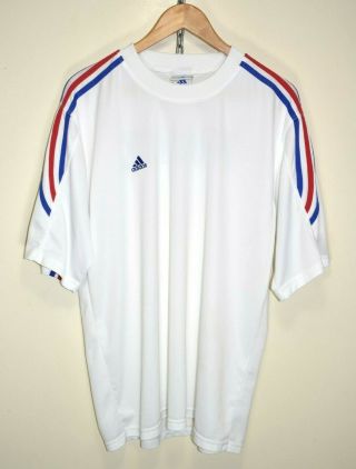 Vintage France 2002 Adidas Away Football Soccer Shirt Jersey Tricot Size Xl