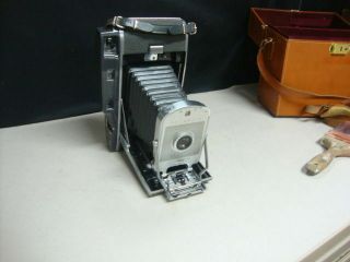 Vintage Polaroid Land Camera 150 With Leather Case & Accessories