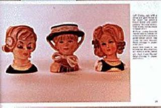 Vintage Lady Head Vases Collectors Guide incl Napco,  Royal Copley & Others 3