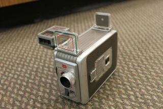 Vintage Kodak Brownie 8mm Movie Camera Ii 13 Mm.  F/2.  3 With Light Meter