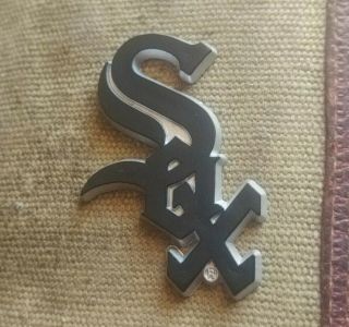 Mlb Vintage Chicago White Sox ⚾ Standing Board Baseball Fridge Rubber Magnet