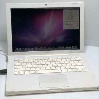 Vintage 13” Apple MacBook (2007) - 2GHz / 1GB / NO HDD AS - IS MV2387 3