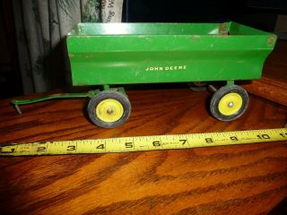 Vintage John Deere Grain Farm Hay Wagon Implement Ertl - Front