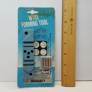 Vintage Royal Tools Wire Forming Shaping Tool Jewelry Wire Bending Tool Mpn: 535