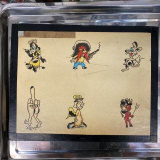 Spaulding And Rogers Production Tattoo Flash Vintage Shop Classics