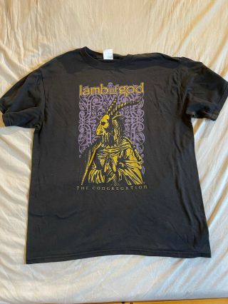 Lamb Of God - Congregation - Rare Fanclub T - Shirt Large Metal Vintage